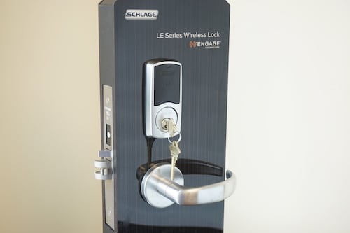 commercial smart lock installation