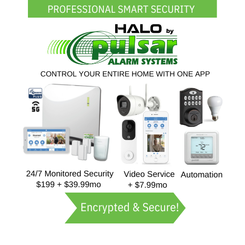 Smart Home Security Pulsar HALO with encrption